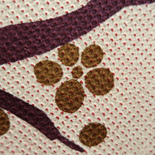 Load image into Gallery viewer, Haori Jacket Vintage(1950-1980) Light Pink Wine red Shibori Ume Branch Silk #9743A2