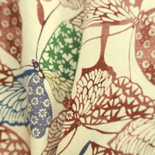 Load image into Gallery viewer, Haori Jacket Pale Yellow Butterfly Silk #10727D2