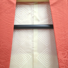 Load image into Gallery viewer, Haori Jacket Vintage(1950-1980) Vermillion Crane Birds Curling Wave Silk #10607C2