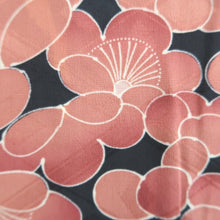 Load image into Gallery viewer, Haori Jacket Vintage(1950-1980) Black Plum blossom Silk #10146D3