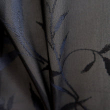 Load image into Gallery viewer, Haori Jacket Vintage(1950-1980) Black See-Through Grass Silk #10041C5