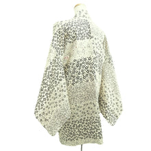 Load image into Gallery viewer, Haori Jacket Pearl white Plum blossom Embroidery Silk #10859E3