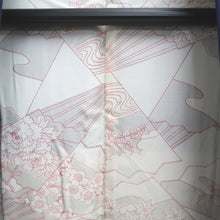 Load image into Gallery viewer, Haori Jacket Vintage(1950-1980) Navy Heian Princess Silk #10618C3