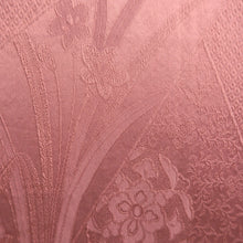 Load image into Gallery viewer, Haori Jacket Vintage(1950-1980) Reddish Pink Floral pattern Long Silk #11017A1