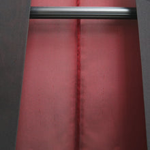 Load image into Gallery viewer, Haori Jacket Vintage(1950-1980) Black Red See-Through Flower Silk #10222E2