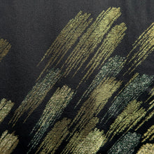Load image into Gallery viewer, Haori Jacket Vintage(1950-1980) Black Gold Splash Silk #10101D2