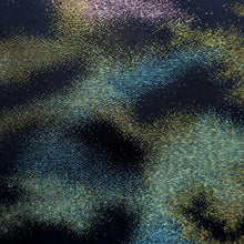 Load image into Gallery viewer, Haori Jacket Vintage(1950-1980) Black Gold Cloud Silk #10130D3