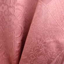 Load image into Gallery viewer, Haori Jacket Vintage(1950-1980) Reddish Pink Floral pattern Long Silk #11017A1