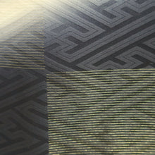 Load image into Gallery viewer, Furisode Reddish Brown Gray Gold Chrysanthemum Silk #9711J5