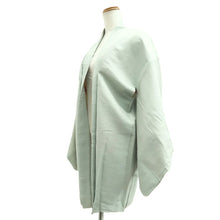 Load image into Gallery viewer, Haori Jacket Pale Blue Landscape Tree Silk #10738D3