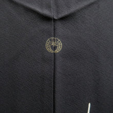 Load image into Gallery viewer, Haori Jacket Vintage(1950-1980) Black Plum blossom Branch Silk #10162D4