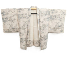 Load image into Gallery viewer, Haori Jacket Light Beige Heian Princess Silk #10678D1