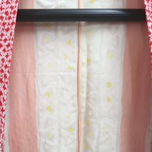 Load image into Gallery viewer, Haori Jacket Vintage(1920-1950) Red Shibori Botanical Silk #11007F5
