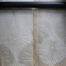 Load image into Gallery viewer, Haori Jacket Vintage(1950-1980) Black Silver Gold Karakusa Silk #10011C3