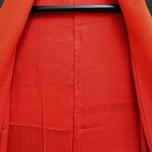 Load image into Gallery viewer, Tomesode Vintage(1920-1950) Black Crane Birds Hand painted Silk #10497B1