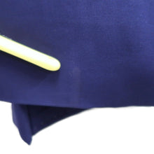 Load image into Gallery viewer, Haori Jacket Vintage(1950-1980) Navy Heian Princess Silk #10618C3