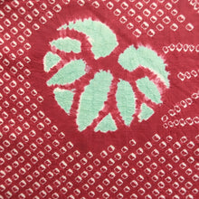 Load image into Gallery viewer, Haori Jacket Vintage(1920-1950) Red Shibori Silk #10628C3