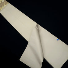 Load image into Gallery viewer, Fukuro Obi Gold Silver Bird Plum blossom Pine Tree Silk BB308V8