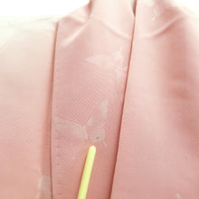 Load image into Gallery viewer, Furisode Pink Butterfly Silk #10328F1