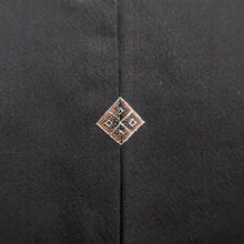 Load image into Gallery viewer, Haori Jacket Vintage(1950-1980) Black Plum blossom Branch Silk #9734A2