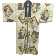 Load image into Gallery viewer, Men's Juban Beige Geisha Synthetic #10300E5