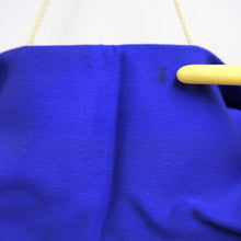 Load image into Gallery viewer, Furisode Vintage(1950-1980) Blue Rose Tall Silk #9609H4