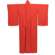 Load image into Gallery viewer, Juban Vintage(1920-1950) Red Silk #10509B2