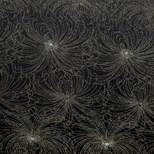 Load image into Gallery viewer, Haori Jacket Vintage(1950-1980) Black Chrysanthemum Silk #10043C5