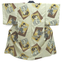 Load image into Gallery viewer, Men's Juban Beige Geisha Synthetic #10300E5