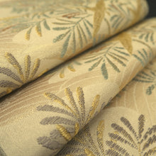 Load image into Gallery viewer, Fukuro Obi Gold Crane Birds Silk BB339V9