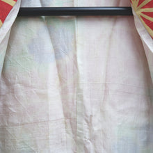 Load image into Gallery viewer, Juban Vintage(1920-1950) Light Red Camellia Plum blossom Silk #10372F4