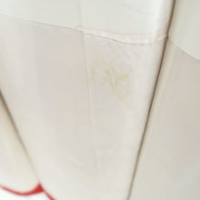 Load image into Gallery viewer, Furisode Red Shibori Flower Silk #10567B4