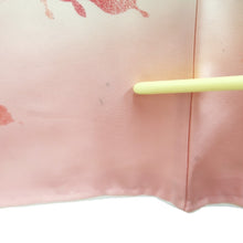 Load image into Gallery viewer, Furisode Pink Butterfly Silk #10328F1