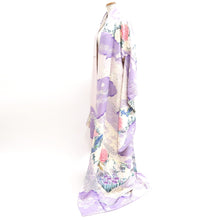 Load image into Gallery viewer, Furisode Lavender Bird Tall Silk #9713J5