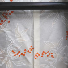 Load image into Gallery viewer, Haori Jacket Vintage(1950-1980) Black Branch Leaves Silk #9859B2