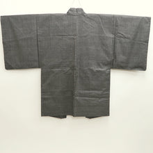 Load image into Gallery viewer, Men's Haori Vintage(1950-1980) Dark Brown Ohshima Shunga Silk #9824B1