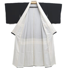 Load image into Gallery viewer, Tomesode Black Crane Birds Silk #10398A1