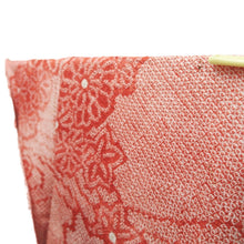 Load image into Gallery viewer, Furisode Light Red Pink Shibori Chrysanthemum Silk #10319F1