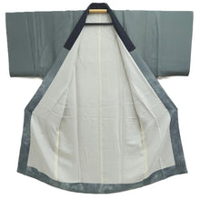 Load image into Gallery viewer, Men's Juban Vintage(1950-1980) Gray Tiger Silk #10456A4