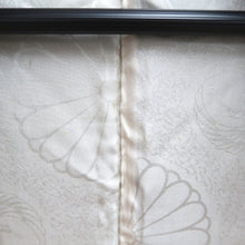 Load image into Gallery viewer, Haori Jacket Vintage(1950-1980) Black Silver Gold Chrysanthemum Kikuzukushi Silk #9762A3