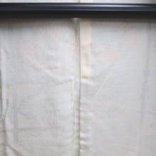 Load image into Gallery viewer, Haori Jacket Vintage(1950-1980) Black Gold Silver Abstract art Silk #9777A4