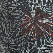 Load image into Gallery viewer, Haori Jacket Vintage(1950-1980) Black Silver Gold Chrysanthemum Kikuzukushi Silk #9762A3