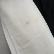 Load image into Gallery viewer, Tomesode Vintage(1920-1950) Black Hand painted Crane Birds Silk #10408A2