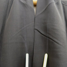 Load image into Gallery viewer, Tomesode Vintage(1920-1950) Black Crane Birds Hand painted Silk #10499B1