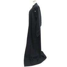 Load image into Gallery viewer, Kimono Black Hitoe Single-layer Silk #10540B3