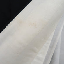 Load image into Gallery viewer, Tomesode Vintage(1920-1950) Black Hand painted Crane Birds Silk #10408A2