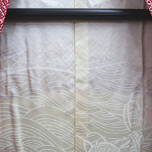 Load image into Gallery viewer, Haori Jacket Vintage(1950-1980) Red Full Shibori Maple Leaf Branch Silk #10195D5