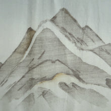 Load image into Gallery viewer, Men's Juban Vintage(1950-1980) Gray Tiger Silk #10456A4