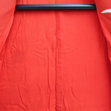 Load image into Gallery viewer, Kimono Vintage(1920-1950) Red Chrysanthemum Silk #10774D4