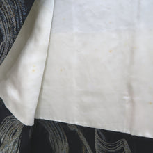 Load image into Gallery viewer, Haori Jacket Vintage(1950-1980) Black Gold Abstract art Silk #9763A3